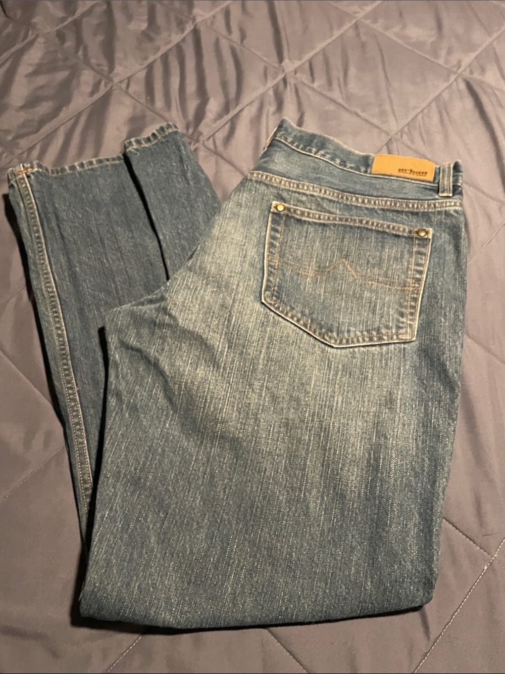urban pipeline Men's Light Blue Straight Jeans